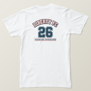 Camiseta Liberty FC Navy Star Tee Premium fútbol USA