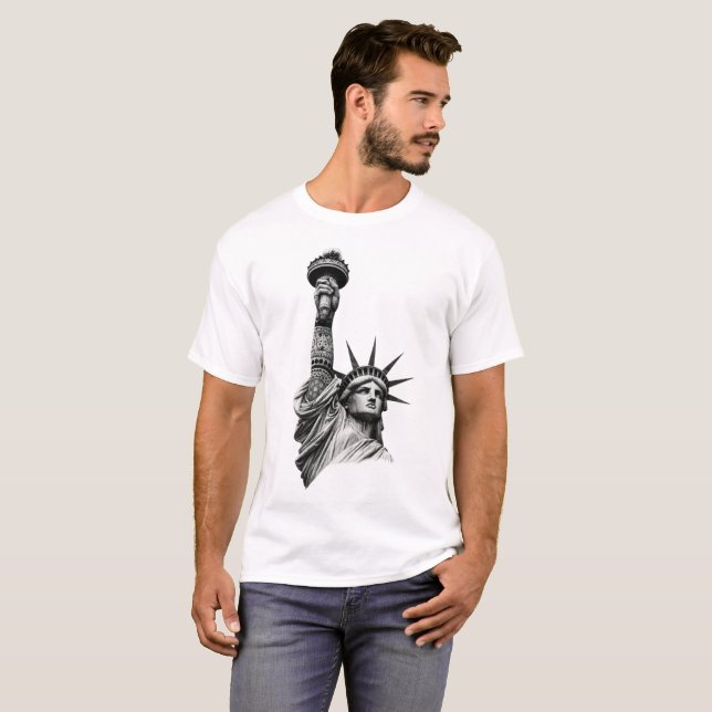Camiseta Liberty Reimagined (Anverso completo)