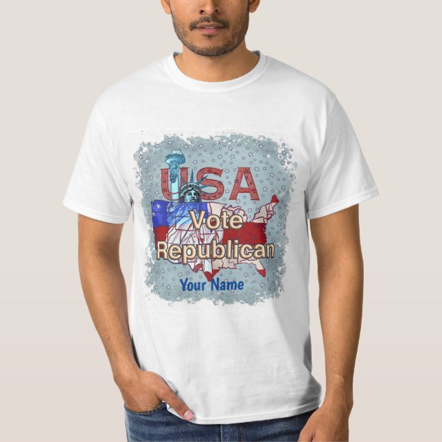 Camiseta Liberty Vote Republican (Anverso)