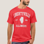 Camiseta Libertyville Illinois IL vintage state Athletic st<br><div class="desc">Libertyville Illinois IL vintage state Athletic style 2  .</div>