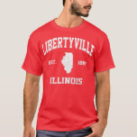 Camiseta Libertyville Illinois IL vintage state Athletic st<br><div class="desc">Libertyville Illinois IL vintage state Athletic style 2  .</div>