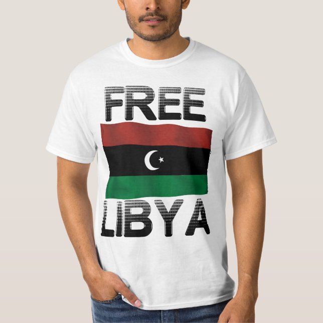 Camiseta Libia libre (Anverso)