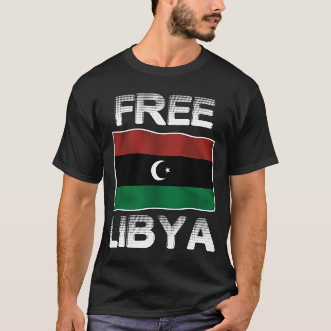 Camiseta Libia libre (Anverso)