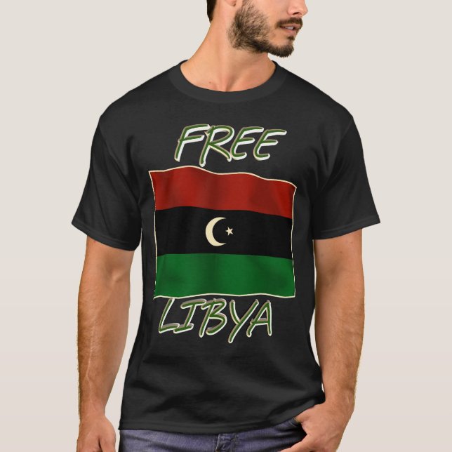 Camiseta Libia libre (Anverso)