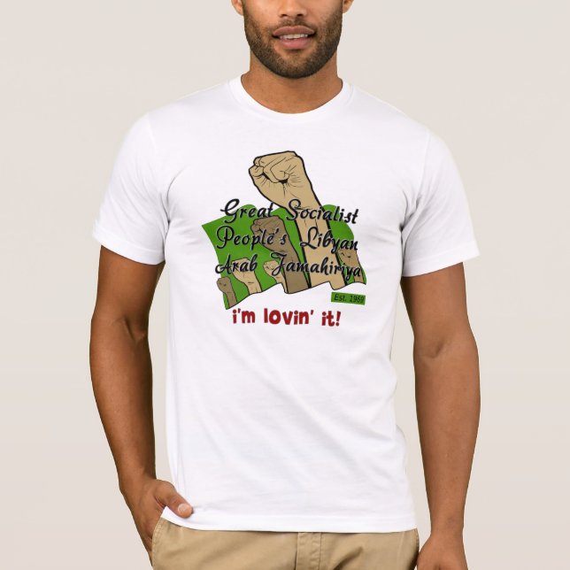 Camiseta Libia libre (Anverso)