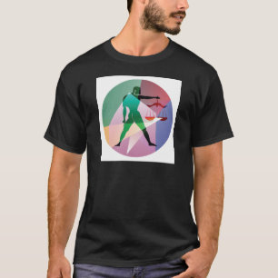 Camiseta libra abstracta