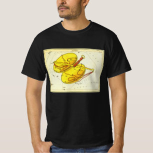 Camiseta Libra Balanza Constelación Vintage Espejo de Urani