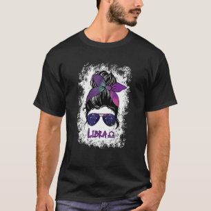 Camiseta Libra Chica Cumpleaños Libra mujer Zodiac Constell