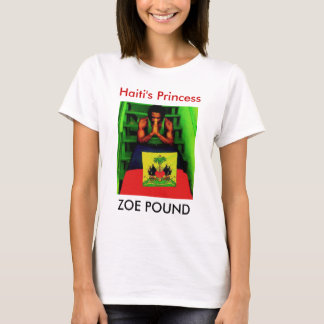 Camiseta LIBRA de ZOE, la princesa de Haití