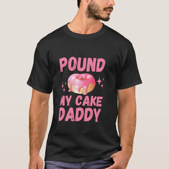 Camiseta Libra Inapropiada Mi Papi Pastel Embarazando Adu (Anverso)