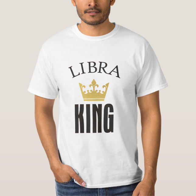 Camiseta Libra King  (Anverso)