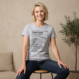 Camiseta Libra Nutrición Hecho Zodiac T-Shirt