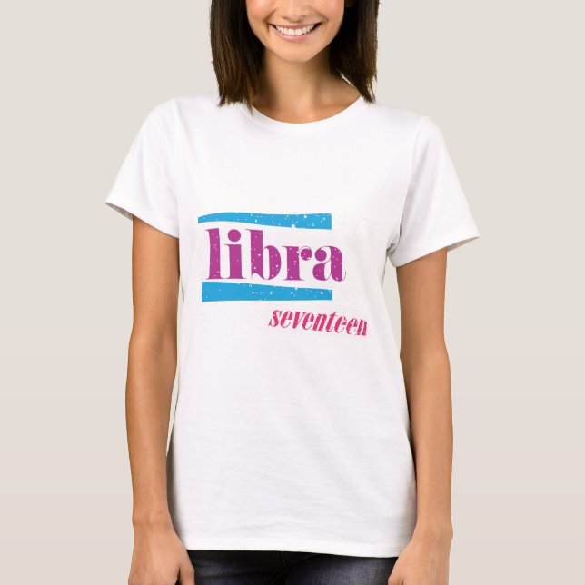 Camiseta Libra Purple (Anverso)
