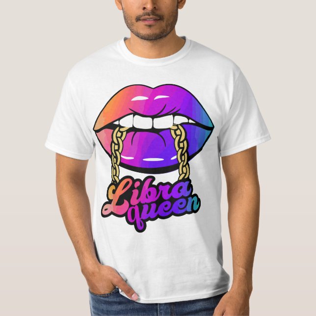 Camiseta Libra Queen  (Anverso)