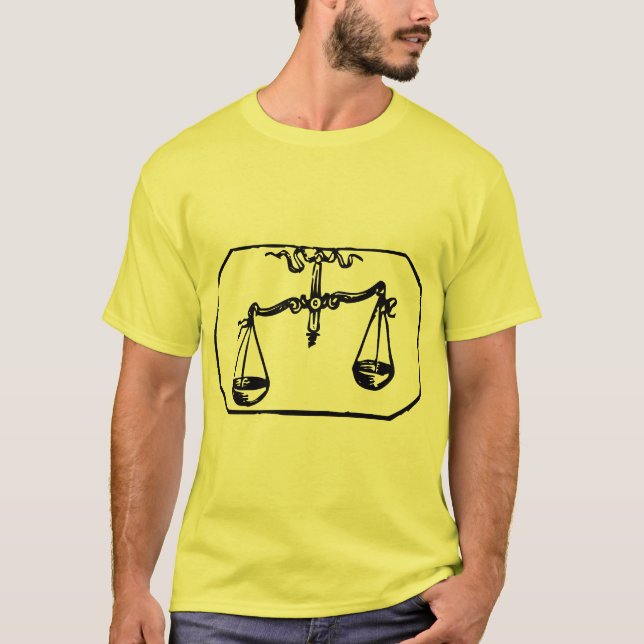 Camiseta Libra - Sin etiquetar - Personalizado (Anverso)