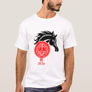 Camiseta Libra x año del caballo 2026