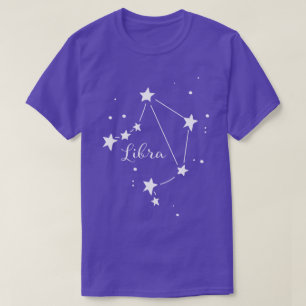 Camiseta Libra Zodiac Constellation