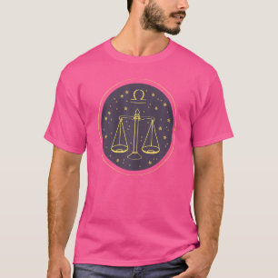 Camiseta Libra Zodiac Por Su Astrología Horóscopo 3