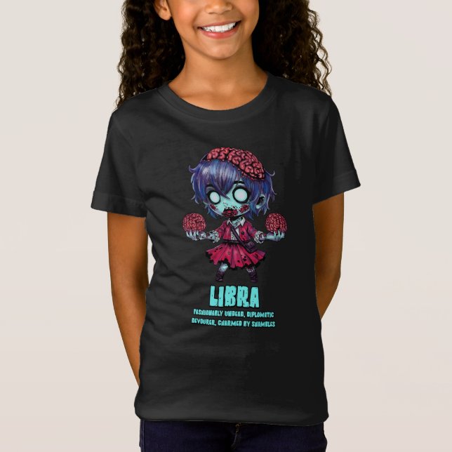 Camiseta Libra Zombie (Anverso)