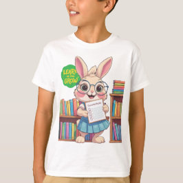 Camiseta 🐰📚 Librarian-in-Training Star – Rabbit Edition