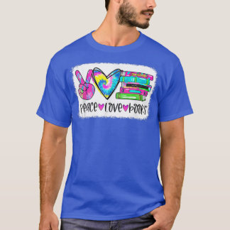 Camiseta Librarian Peace Love Books Reading For Book Lovers
