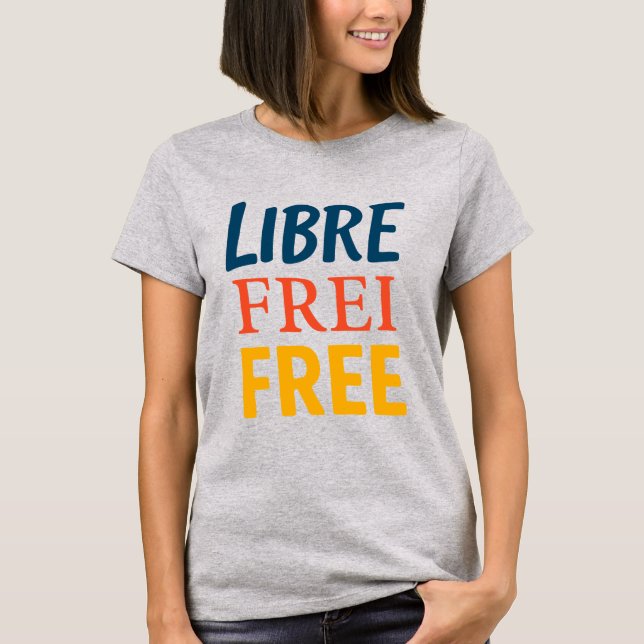 Camiseta Libre (Anverso)