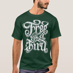 Camiseta Libre como pájaro