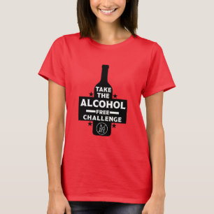 Camiseta Libre De Alcohol Y Sobrio