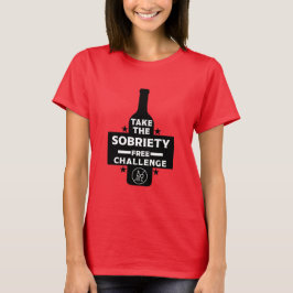 Camiseta Libre De Alcohol Y Sobrio