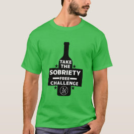 Camiseta Libre De Alcohol Y Sobrio