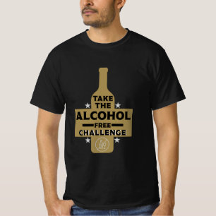 Camiseta Libre De Alcohol Y Sobrio