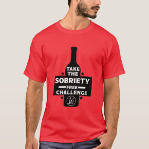 Camiseta Libre De Alcohol Y Sobrio