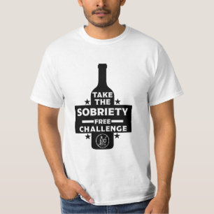 Camiseta Libre De Alcohol Y Sobrio