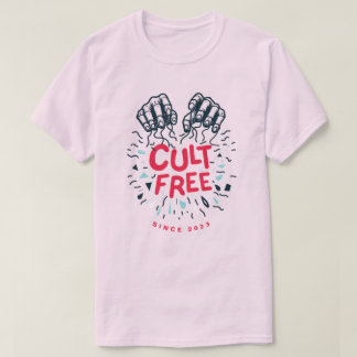 Camiseta libre de culto | Sobreviviente de culto |