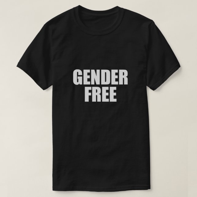 Camiseta LIBRE DE GÉNERO (Diseño del anverso)
