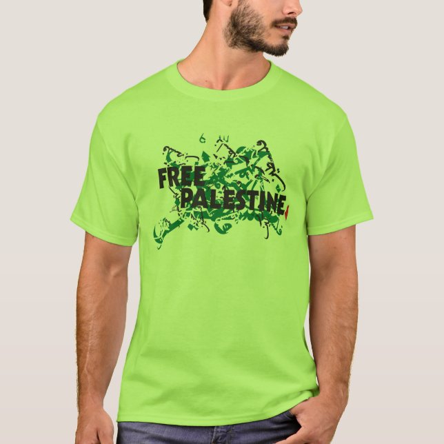Camiseta libre de la caligrafía del Grunge de (Anverso)