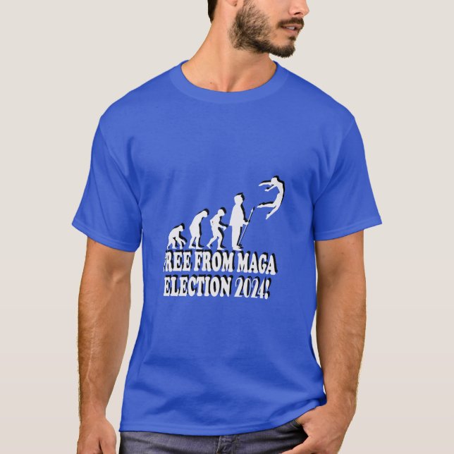 CAMISETA LIBRE DE LAS ELECCIONES DE MAGA 2024 (Anverso)