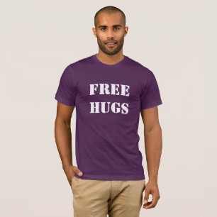 Camiseta libre de los abrazos