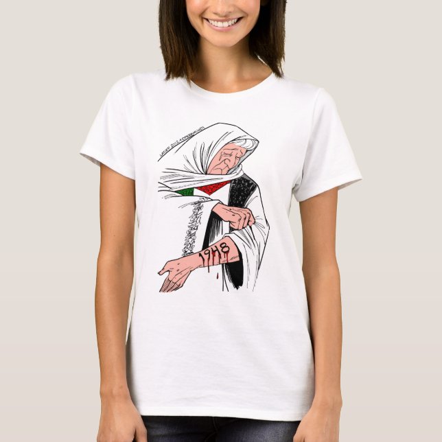 Camiseta libre de Palestina (Anverso)