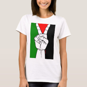 Camiseta libre de Palestina (para las mujeres)