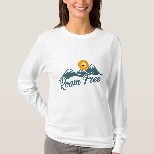 Camiseta Libre de rutas (Anverso)