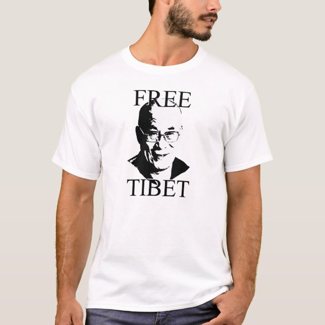 Camiseta libre de Tíbet (Anverso)