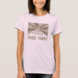 Camiseta libre de Tíbet