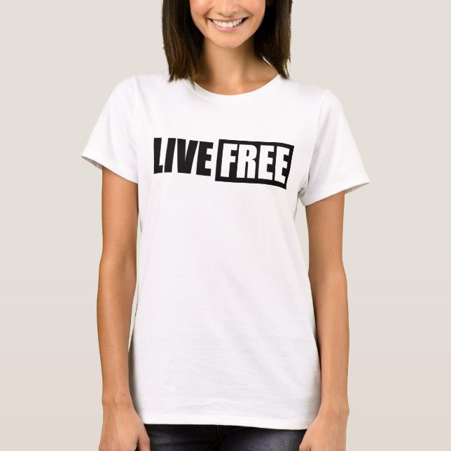 CAMISETA LIBRE DE VIDA (Anverso)