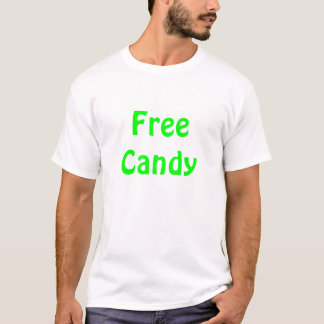 camiseta libre del caramelo