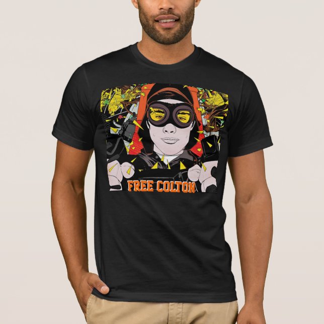 camiseta libre del colton (Anverso)