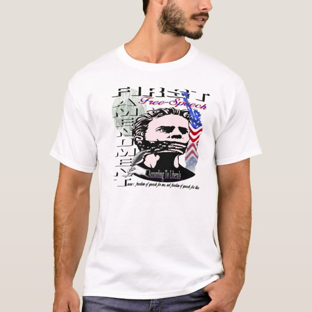 Camiseta Libre-Discurso (Anverso)