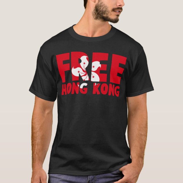 Camiseta libre hong kong (Anverso)
