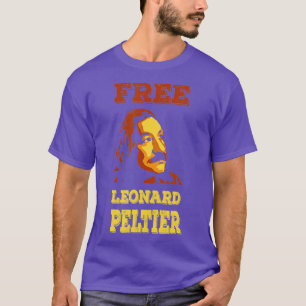 Camiseta LIBRE LEONARD PELTIER estilo retro vintage