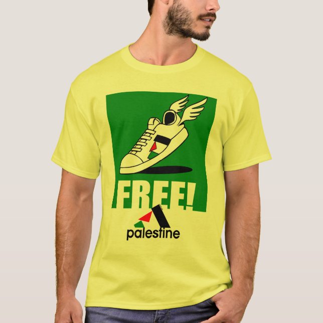Camiseta ¡Libre! Palestina (Anverso)
